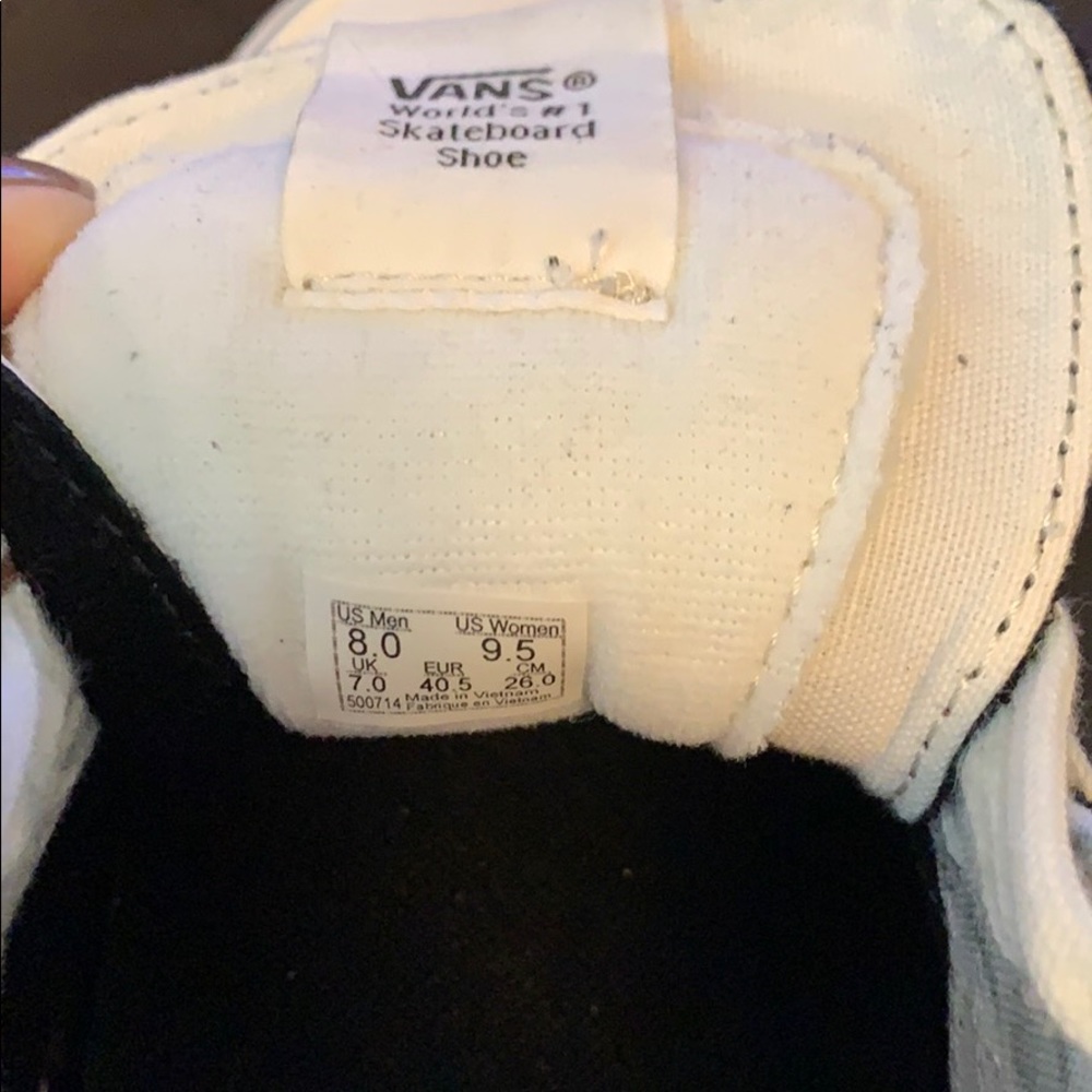 Vans Sk8-Hi Sneakers Size 9.5 - Picture 10 of 11